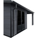 Woodlife Garden Abris de jardin en composite Composite Gris 15.66m²