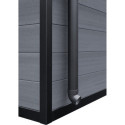Woodlife Garden Abris de jardin en composite Composite Gris 15.66m²