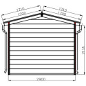 Woodlife Garden Abris de jardin en composite Composite Marron 15.66m²