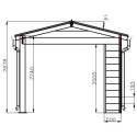 Woodlife Garden Abris de jardin en composite Composite Marron 15.66m²