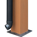 Woodlife Garden Abris de jardin en composite Composite Marron 15.66m²