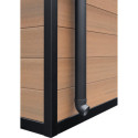 Woodlife Garden Abris de jardin en composite Composite Marron 15.66m²
