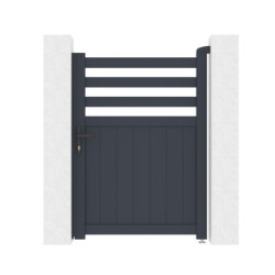 X-Metal Portillons en aluminium Aluminium Anthracite