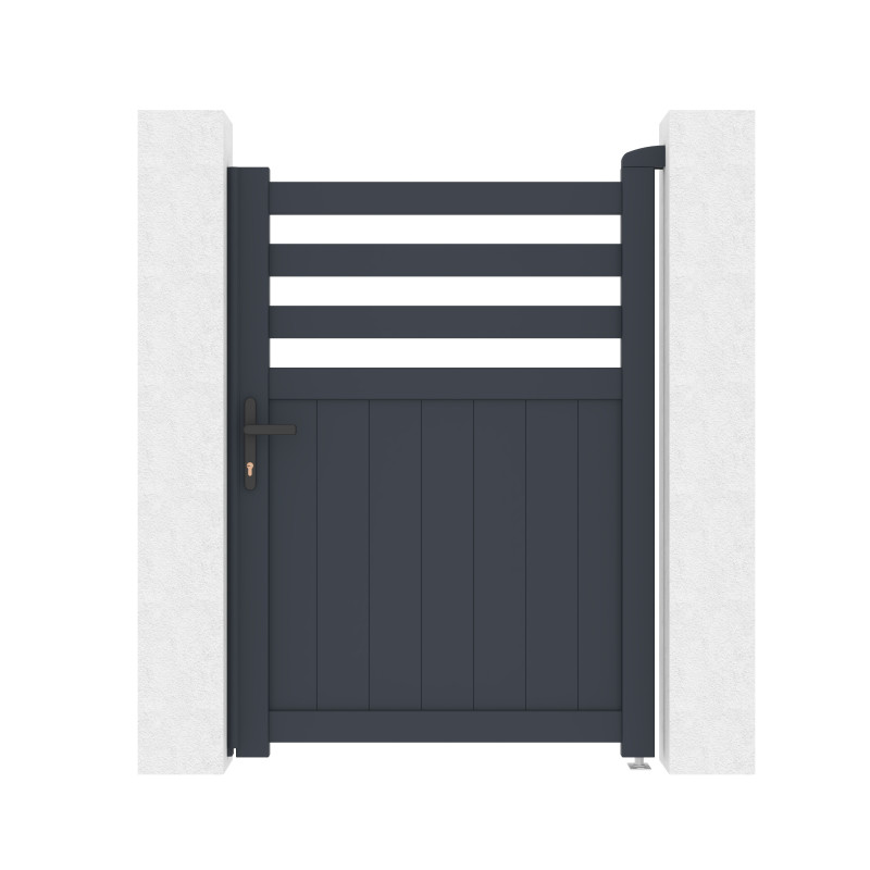 X-Metal Portillons en aluminium Aluminium Anthracite