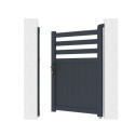 X-Metal Portillons en aluminium Aluminium Anthracite