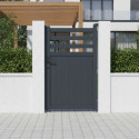 X-Metal Portillons en aluminium Aluminium Anthracite