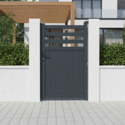 X-Metal Portillons en aluminium Aluminium Anthracite