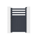 X-Metal Portillons en aluminium Aluminium Anthracite