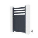 X-Metal Portillons en aluminium Aluminium Anthracite