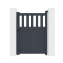 X-Metal Portillons en aluminium Aluminium Anthracite