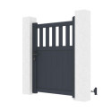 X-Metal Portillons en aluminium Aluminium Anthracite