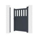 X-Metal Portillons en aluminium Aluminium Anthracite