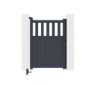 X-Metal Portillons en aluminium Aluminium Anthracite