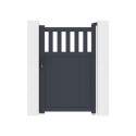 X-Metal Portillons en aluminium Aluminium Anthracite