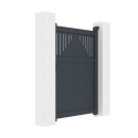 X-Metal Portillons en aluminium Aluminium Anthracite