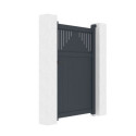 X-Metal Portillons en aluminium Aluminium Anthracite