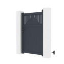 X-Metal Portillons en aluminium Aluminium Anthracite