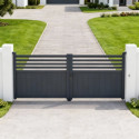 X-Metal Portails en aluminium Aluminium Anthracite