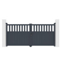 X-Metal Portails en aluminium Aluminium Anthracite