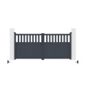 X-Metal Portails en aluminium Aluminium Anthracite