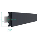 X-Metal Portails en aluminium Aluminium Anthracite