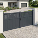 X-Metal Portails en aluminium Aluminium Anthracite