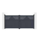 X-Metal Portails en aluminium Aluminium Anthracite