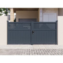 X-Metal Portails en aluminium Aluminium Anthracite