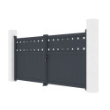 X-Metal Portails en aluminium Aluminium Anthracite