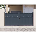 X-Metal Portails en aluminium Aluminium Anthracite