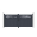 X-Metal Portails en aluminium Aluminium Anthracite
