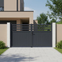 X-Metal Portails en aluminium Aluminium Anthracite