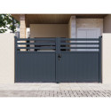 X-Metal Portails en aluminium Aluminium Anthracite