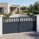 X-Metal Portails en aluminium Aluminium Anthracite