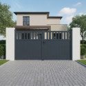 X-Metal Portails en aluminium Aluminium Anthracite