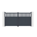 X-Metal Portails en aluminium Aluminium Anthracite