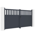 X-Metal Portails en aluminium Aluminium Anthracite