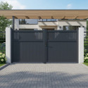 X-Metal Portails en aluminium Aluminium Anthracite
