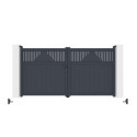 X-Metal Portails en aluminium Aluminium Anthracite