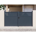 X-Metal Portails en aluminium Aluminium Anthracite