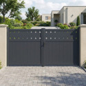 X-Metal Portails en aluminium Aluminium Anthracite