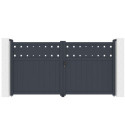 X-Metal Portails en aluminium Aluminium Anthracite