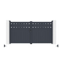 X-Metal Portails en aluminium Aluminium Anthracite