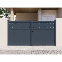 X-Metal Portails en aluminium Aluminium Anthracite