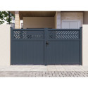 X-Metal Portails en aluminium Aluminium Anthracite