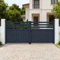 X-Metal Portails en aluminium Aluminium Anthracite