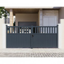 X-Metal Portails en aluminium Aluminium Anthracite