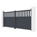 X-Metal Portails en aluminium Aluminium Anthracite