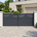 X-Metal Portails en aluminium Aluminium Anthracite