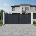 X-Metal Portails en aluminium Aluminium Anthracite